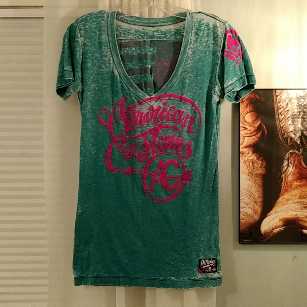 Affliction American Customs T Shirt